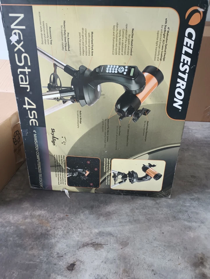 Celestron NexStar 4SE Telescope!!!! New   - Image 2 of 3