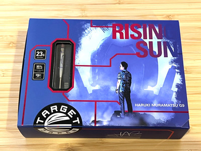 Target Rising Sun G9 No.5 Haruki Muramatsu Darts + Extra smooth