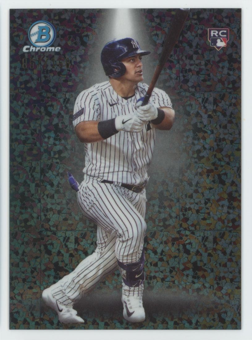 2024 Bowman Chrome Spotlights MINI Diamond Ref Jasson Dominguez Rookie /150