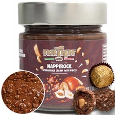 Nappi 1911 - Nappirock - Spreadable Crunchy Hazelnut Chocolate Spread - 8.5oz
