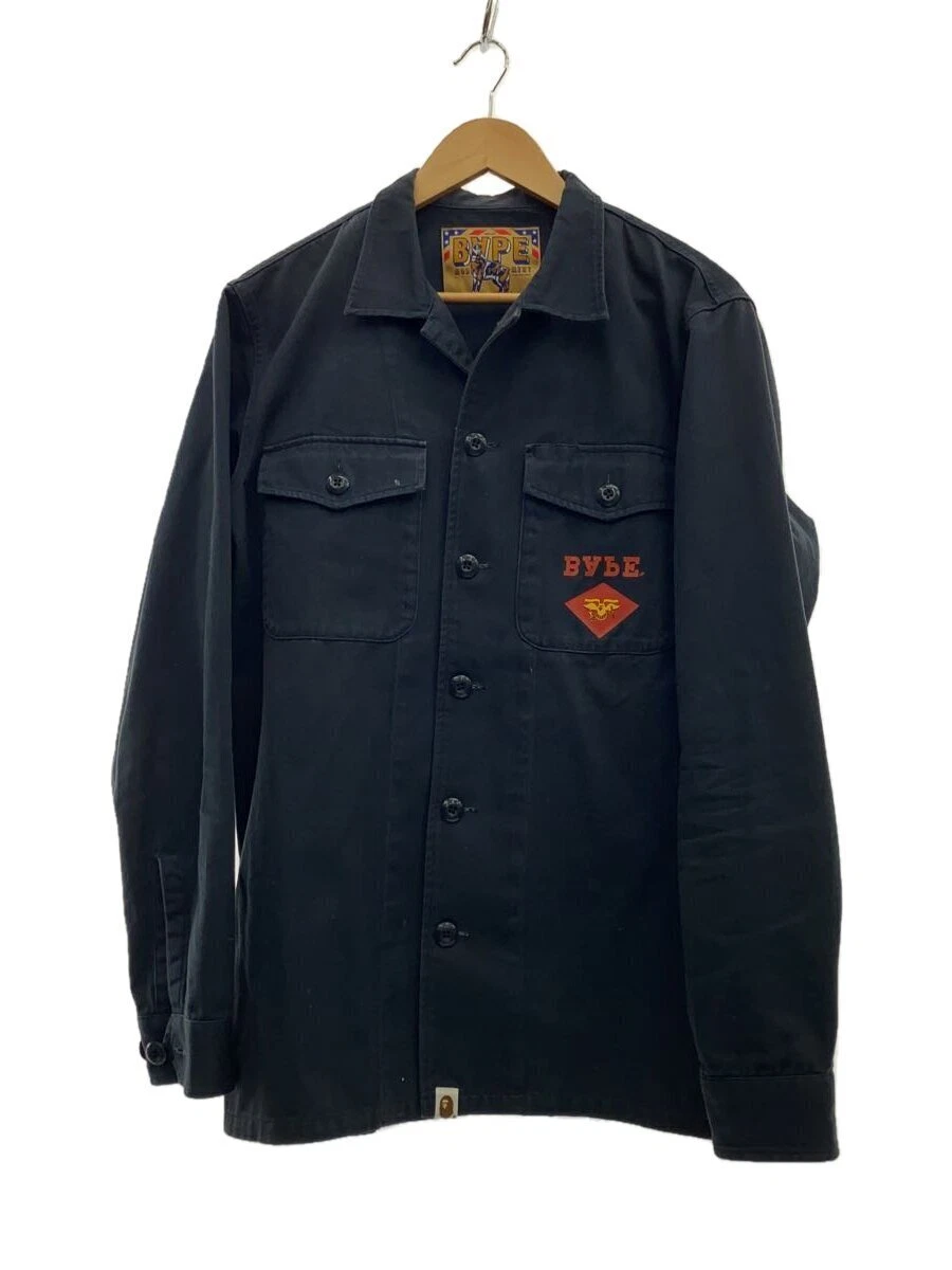 A BATHING APE (BAPE) Giacca A BATHING APE taglia L cotone nvy uomo #DL 17B