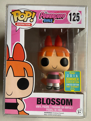 Funko Pop Animation Powerpuff Girls Blossom #125 2016 SDCC