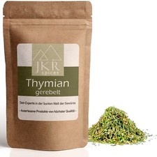 500g| Thymian | getrocknet & gerebelt | Thymian Kraut | JKR Spices