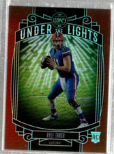 2021 Panini Legacy Under the Lights Ruby #6 Kyle Trask /50