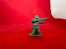 CONTE WW2 GERMAN SNIPER SS WEHRMACHT DDAY BULGE PAINTED PEWTER 1/30