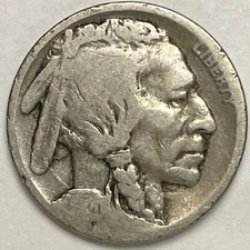 1920-D Buffalo Nickel Good G Coin #11788