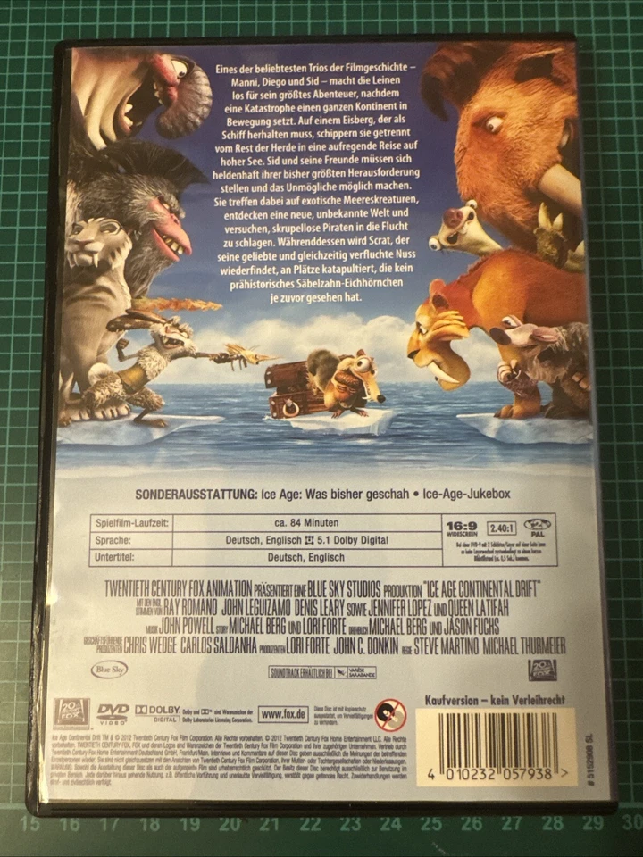 Ice Age 4 - Voll Verschoben - DVD - Bild 2 von 2