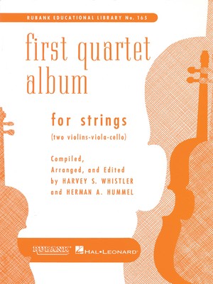 First Quartet Album for Strings Violin Solo Sheet Music Book