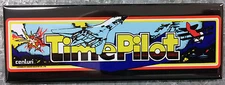 Time Pilot Arcade Game Marquee Fridge Magnet