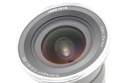 Carl Zeiss Distagon T* 21mm F2.8 ZE Canon EF mount From Japan