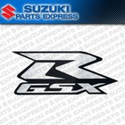 NEW GENUINE SUZUKI GSX-R GSXR 600 750 1000 CHROME LOGO STICKER 99950-19253