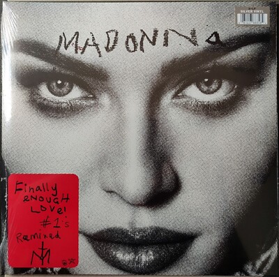 MADONNA 2LP - FINALLY ENOUGH LOVE***Best Of*** SILVER LIMITED EDITION***SEALED !
