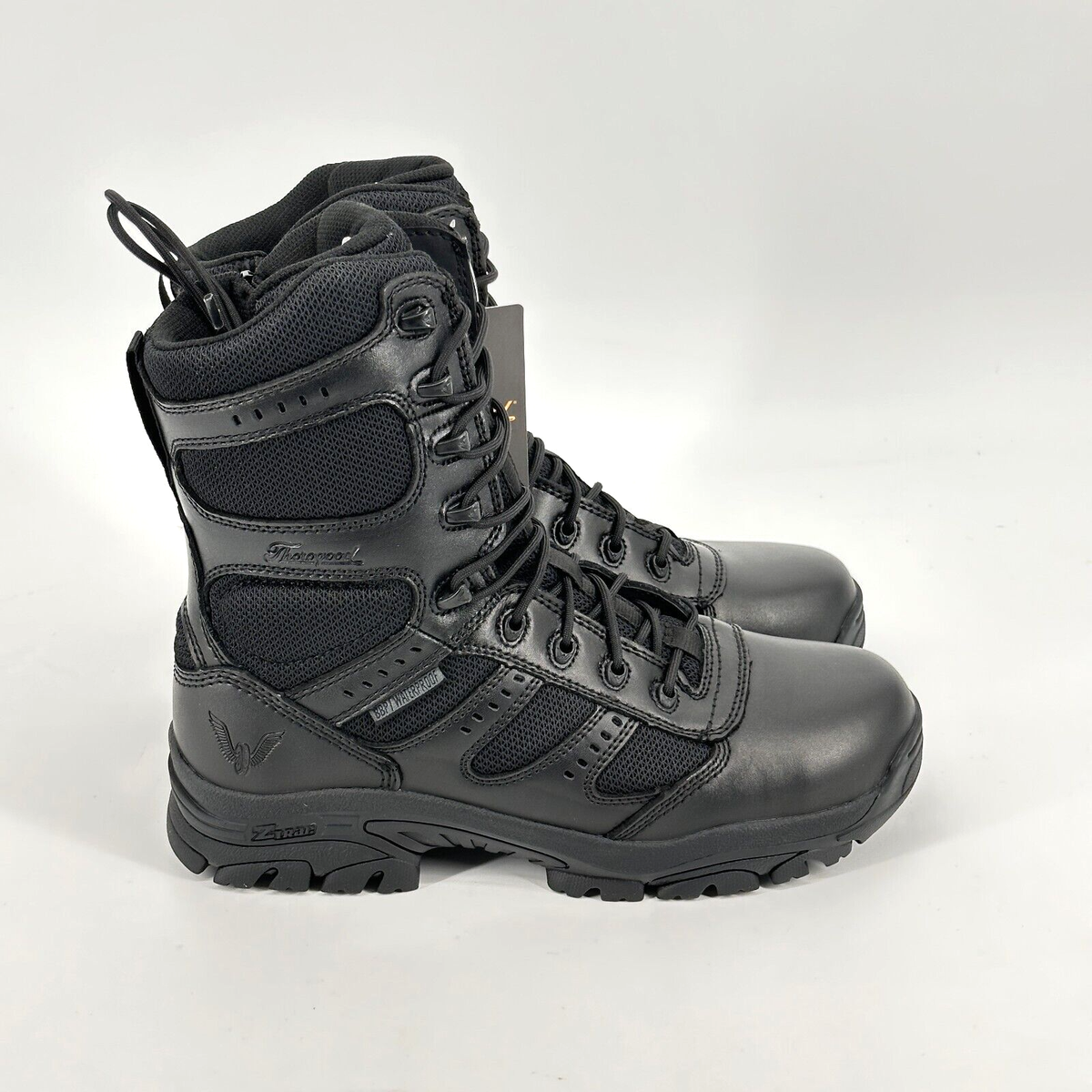 Mens Thorogood THE DEUCE Series – Waterproof – 8″ Tactical Side Zip Size 10.5 Thorogood The Deuce 8 main image 2