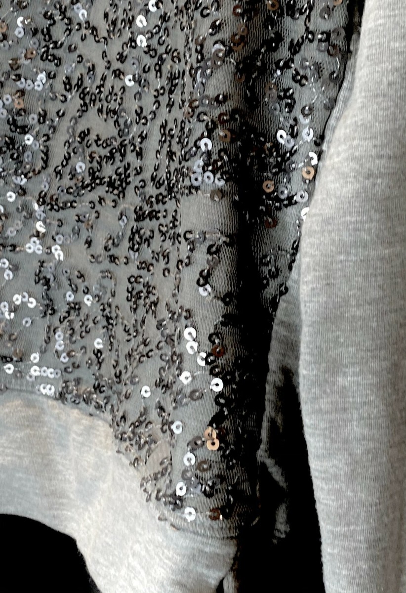 a new day | Dresses | Nwt Silver Sequins Mini Dress