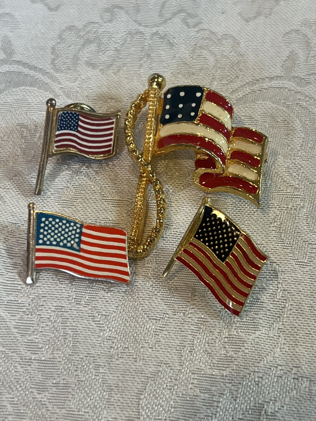 American Flag Pins Patriotic Election Day Vote USA 4 July Memorial Day Veterans