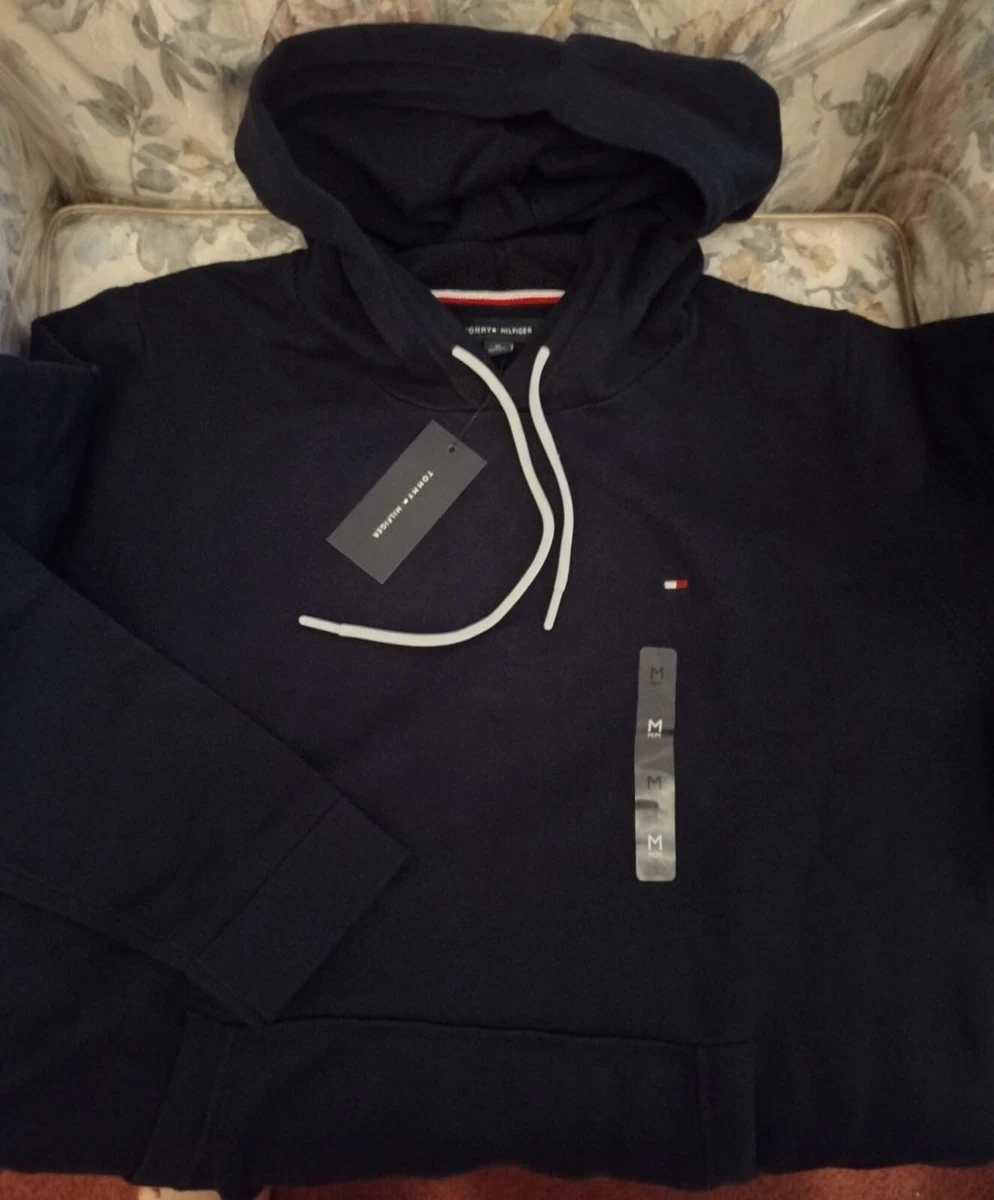 Tommy hilfiger clearance navy blue hoodie