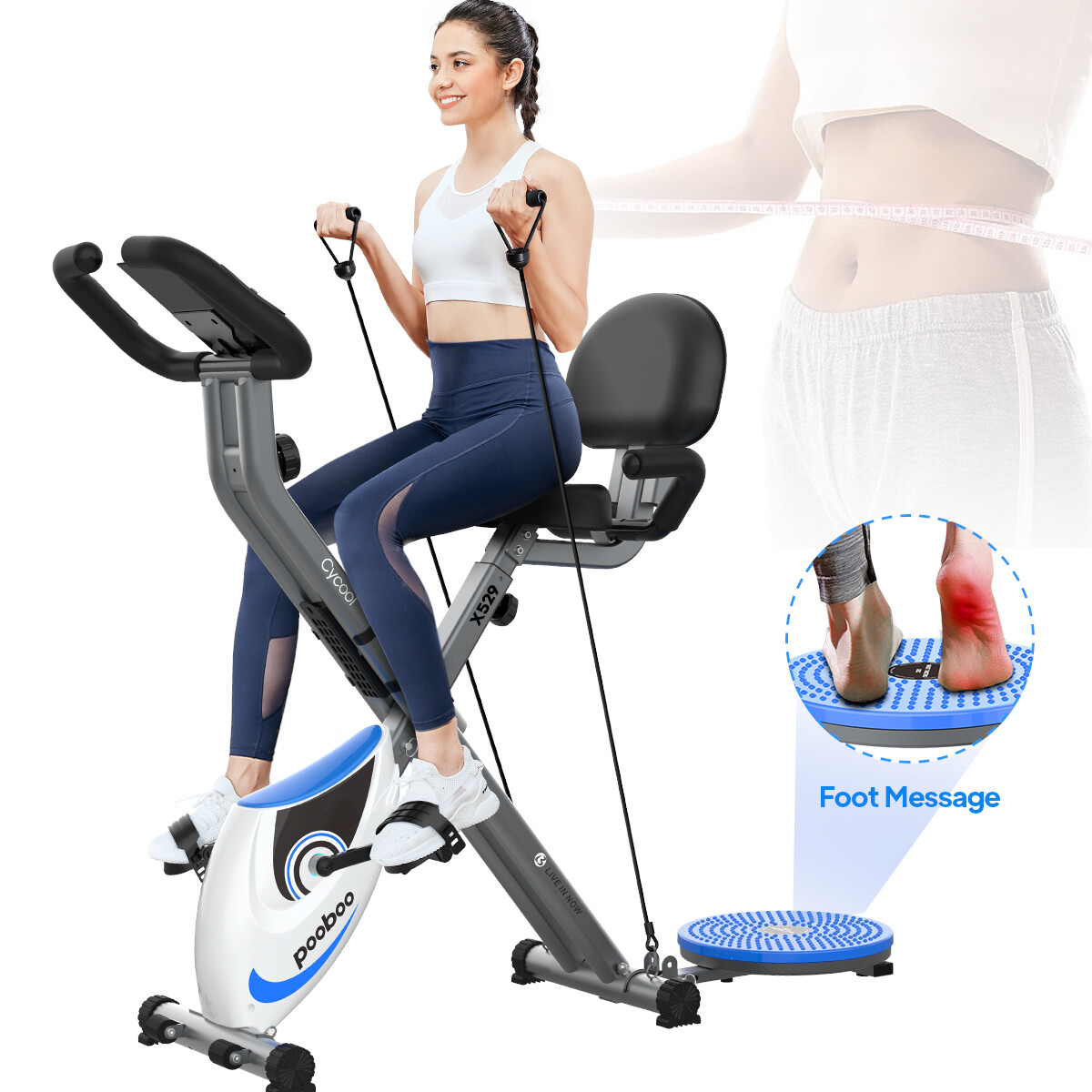 Home Magnetic Resistance Cycling Bike Exercise Bike Stationary Bike Workout Bike