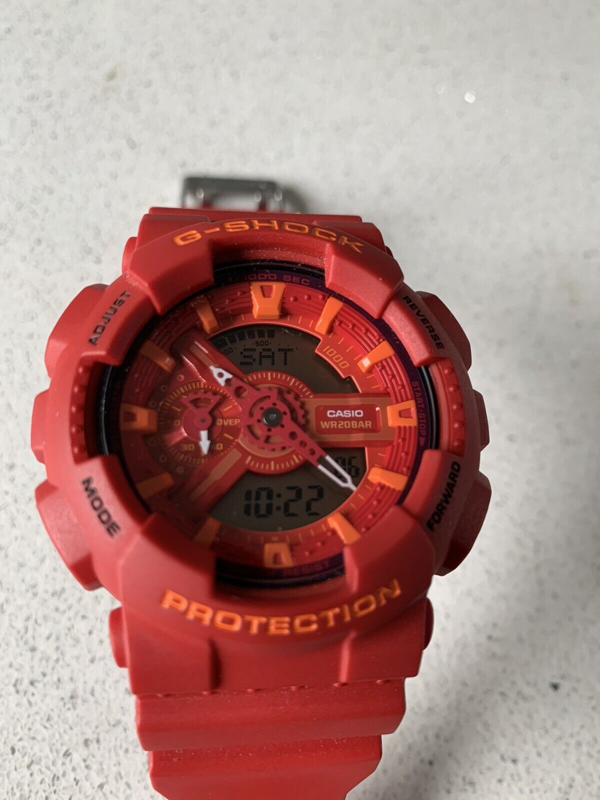 CASIO Watch G-SHOCK GA-110AC-4AJF Men's RED in Box USA SELLER