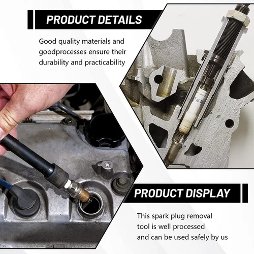 ✨New 65600 Broken Spark Plug Remover Kits For Ford Triton 3 Valve 5.4L Engines - Picture 6 of 13