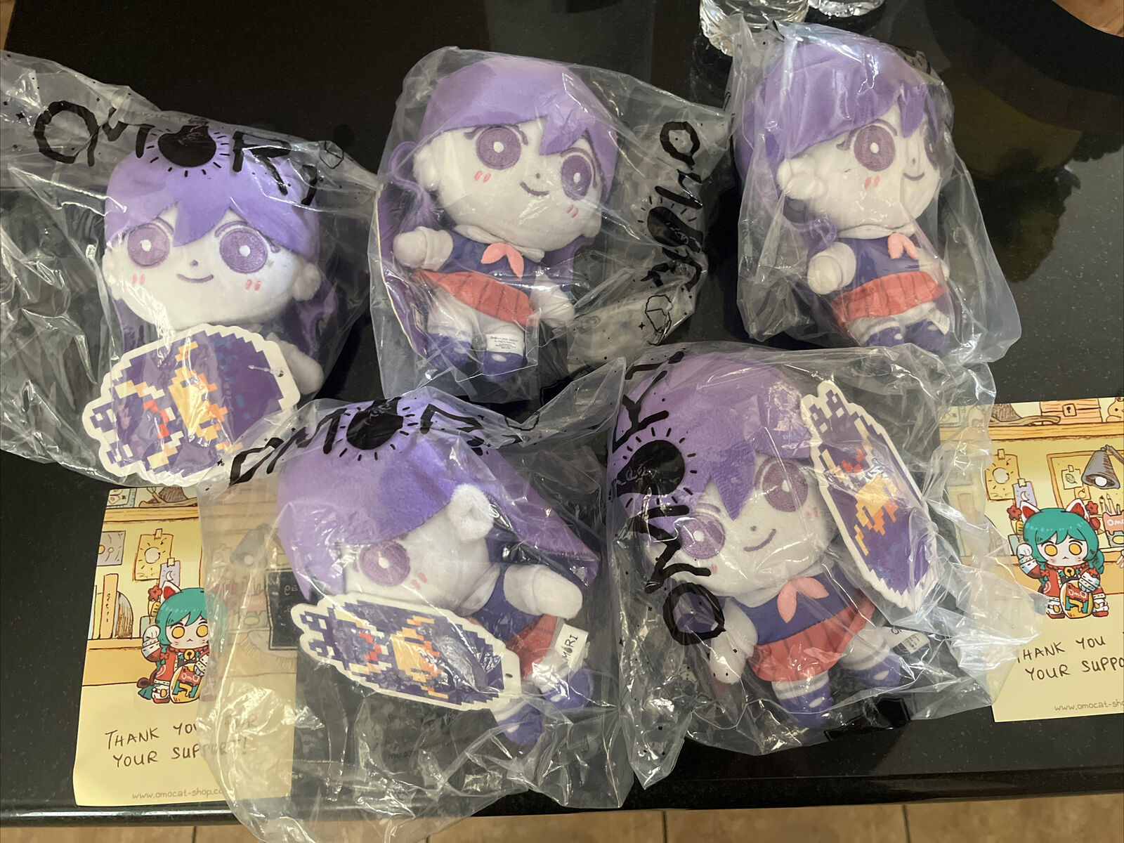 OMORI character plush preorders are now open again! ( -shop.com/collections/omori)