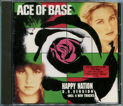 ACE OF BASE ''Happy nation'' US Version CD inkl. The sign, All that she wants