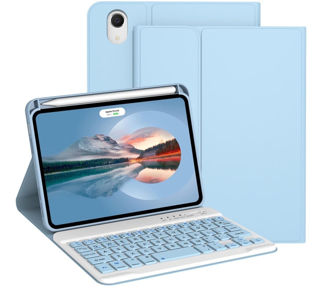 iPad本体 iPad Air4 ApplePencil2 keyboard folio Amazon.com: Keyboard case for ipad Air 11 inch(M2 2024)/10.9