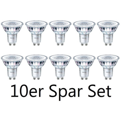 10 x Philips CorePro LED Strahler GU10 LED 4.6 4000K neutralweiß wie 50W 36 °