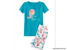 LITTLE MERMAID GYMMIES SLEEPWEAR PAJAMAS BY GYMBOREE NWT 18-24 MTHS, 2T