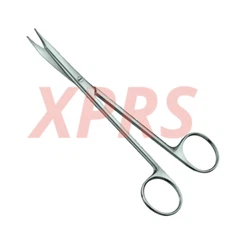 Set of 2 Reynolds Dissecting Scissors, 6", Slightly Curved, Premium