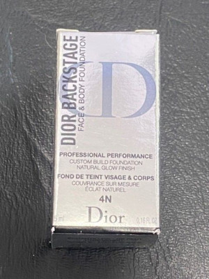 Dior BackStage 5ml Face & Body Foundation Mini 0.16 oz Color 4N Neutral BNIB