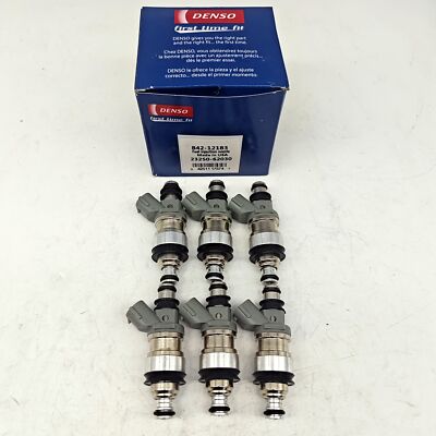 6Pcs Denso Fuel Injector For 1995-98 Toyota Tacoma 4runner T100 3RZFE 3.4L V6