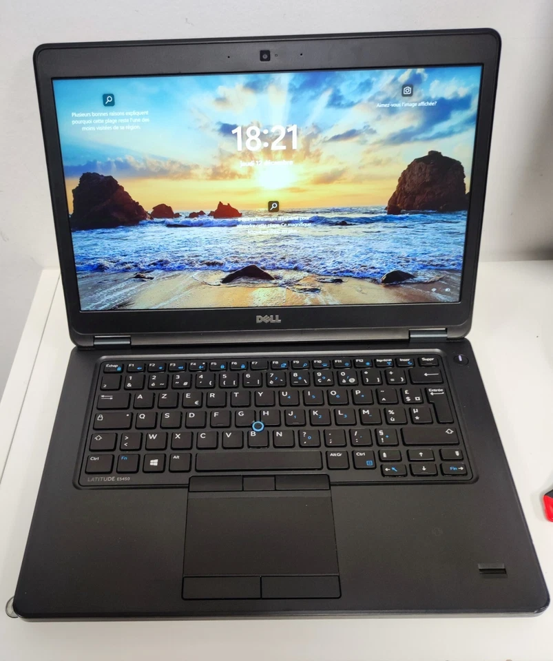Dell Latitude E5450 · i5-5300U · 8GB · 256GB, photo 1 sur 5