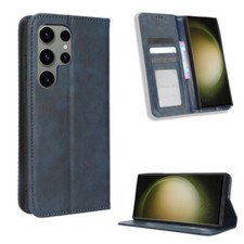 For Samsung Galaxy S26 S25 S24 S23 S22 S8 Magnetic Leather Flip Card Wallet Case
