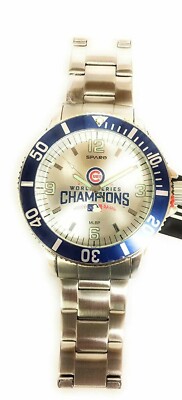 MLB Chicago Cubs Men's Watch, New (Key Series - 2016 World Series Champions)