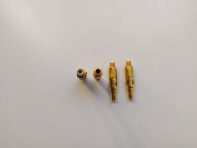 4x Lemo Pins for FGG.5B.304 Connector Kupplung Stecker Kabelkupplung 