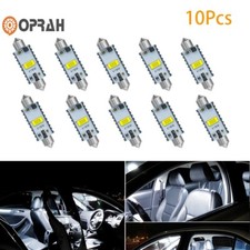 10x 41mm Led Festoon Dome Bulbs 3021 3022 De3175 Light Lamp White Super Bright 10x 41mm Led Festoon Dome Bulbs 3021 3022 De3175 Light Lamp White Super Bright