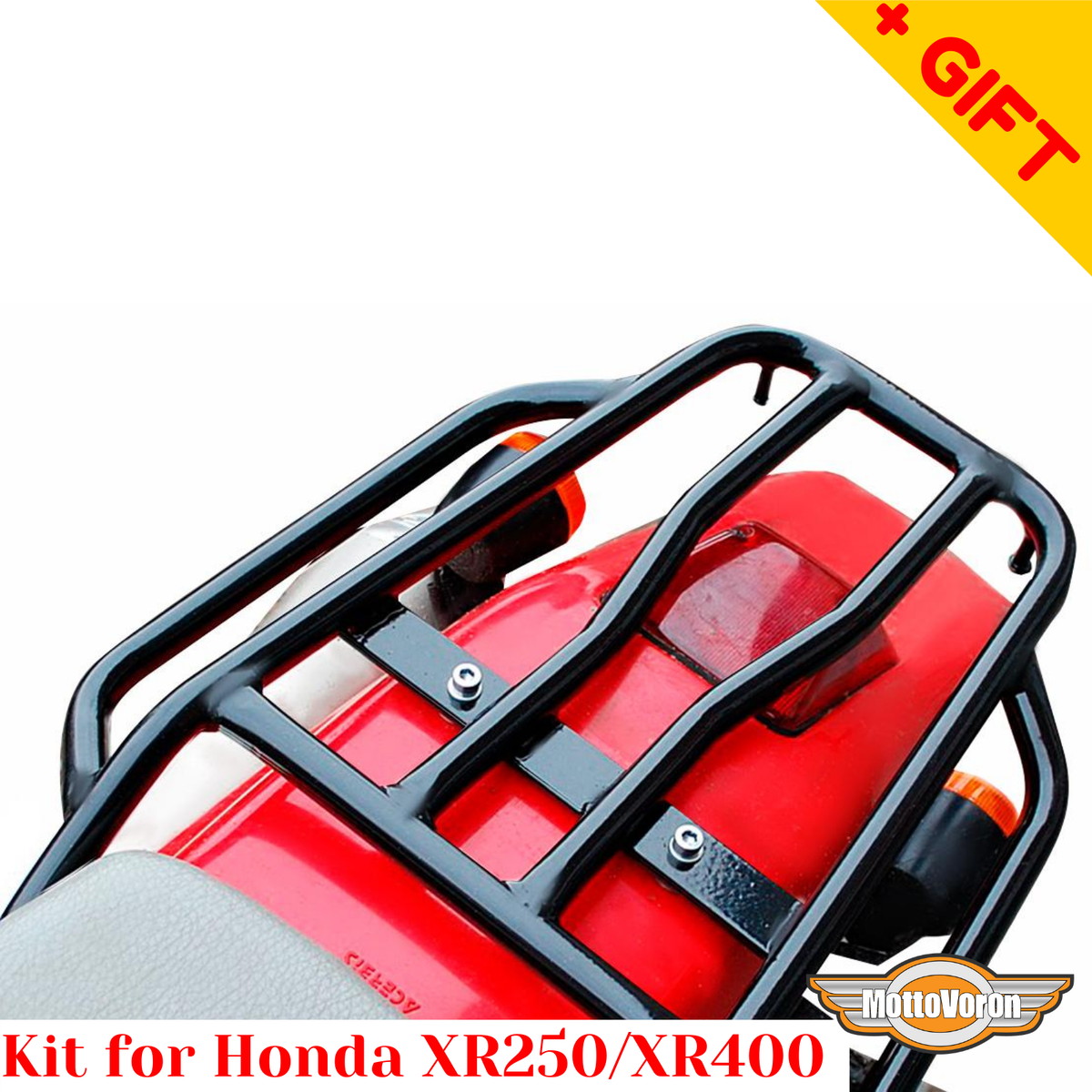 For Honda XR 250 Rear rack Luggage Headlight protector Guard XR