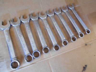 Snap On Wrench set Metric SOEXM 9 Piece Metric, SOEXM190-SOEXM110, 19mm ...