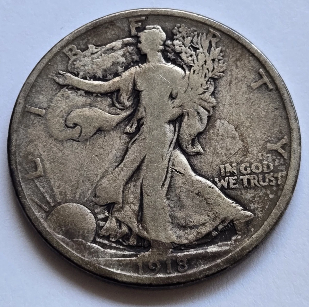 1918 Year Liberty Walking Half Dollars (1916-1947) for sale | eBay