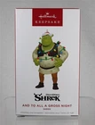 2025 Hallmark Ornament - AND TO ALL A GROSS NIGHT - Shrek - New in Box!