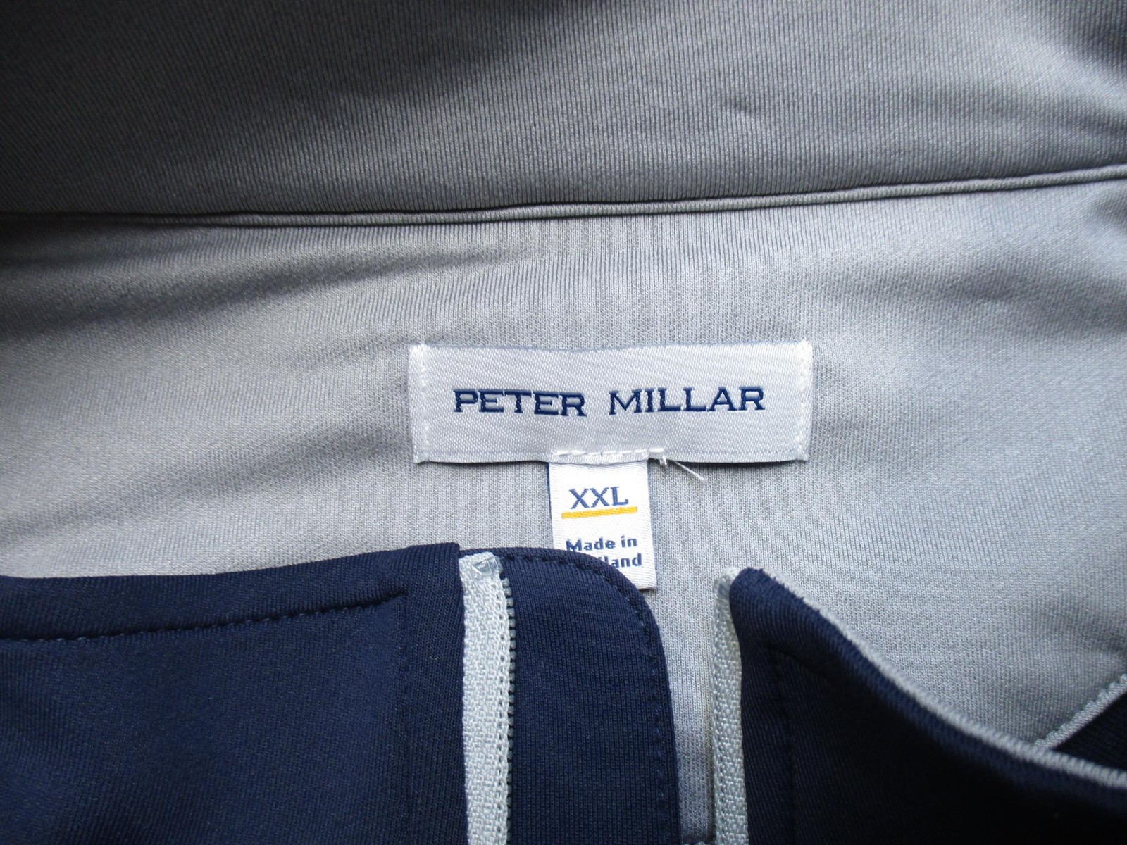 Peter Millar Perth Quarter Zip Pullover Mens 2XL … - image 3