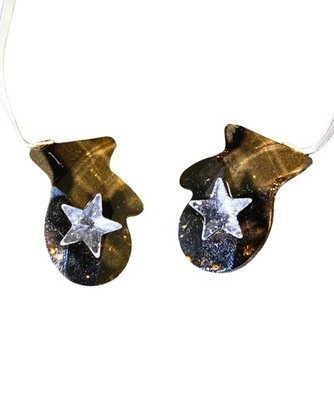 Swarovski Ornament: 1006038 Twinkling Mittens | New in Box