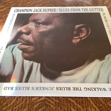 Champion Jack Dupree - Blues From The Gutter  Stereo LP Vinyl NM 2009