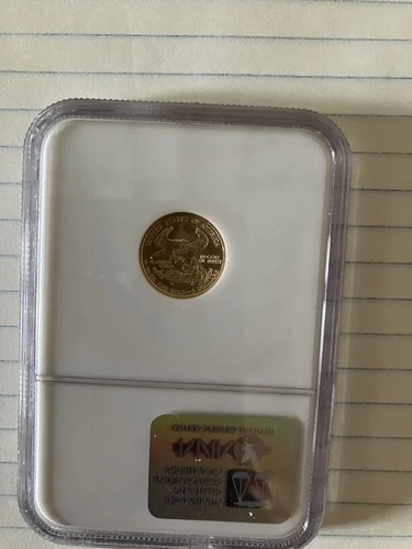 American Eagle 1/10 oz gold coin 2003 MS 69 184788-039 NGC