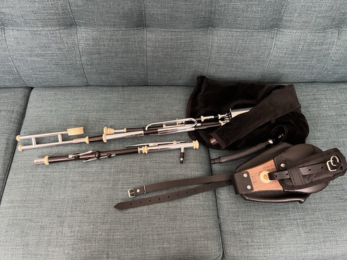 2026 Fred Morrison Half Set Uilleann Pipes w/ Bellows and Case