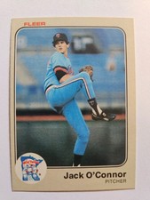 1983 FLEER JACK O'CONNOR #621 NM