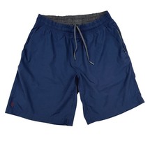 Rhone Athletic Shorts Navy Lined Training Men's Size M