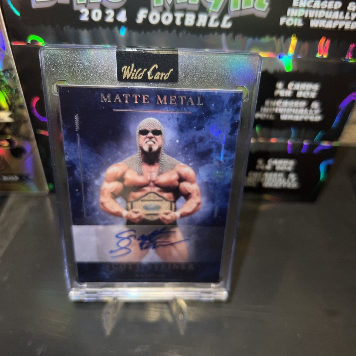 Scott Steiner 1/1 Autograph NEW 2026 Wildcard Matte Metal | eBay