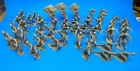 New ListingMarx Vintage WW II Japanese in Flat Khaki/Tan ~ 46 Figures / 12 Poses ~ VGUC