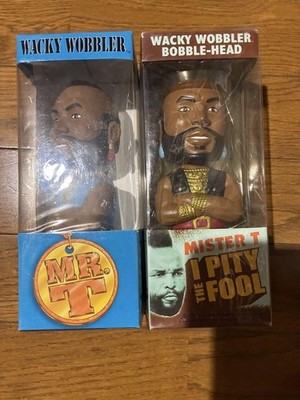 FUNKO wacky wobblerボビングヘッド　MR.T 2セット Funko Wacky Wobbler Mr. T Bobbing Head 2 Set Collectible